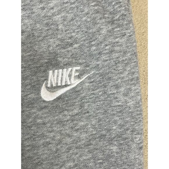 Nike Sweatmants Mens 2XL Gray Sportswear‎ Club Fleece Elastic Waist Straight Leg - Picture 10 of 15